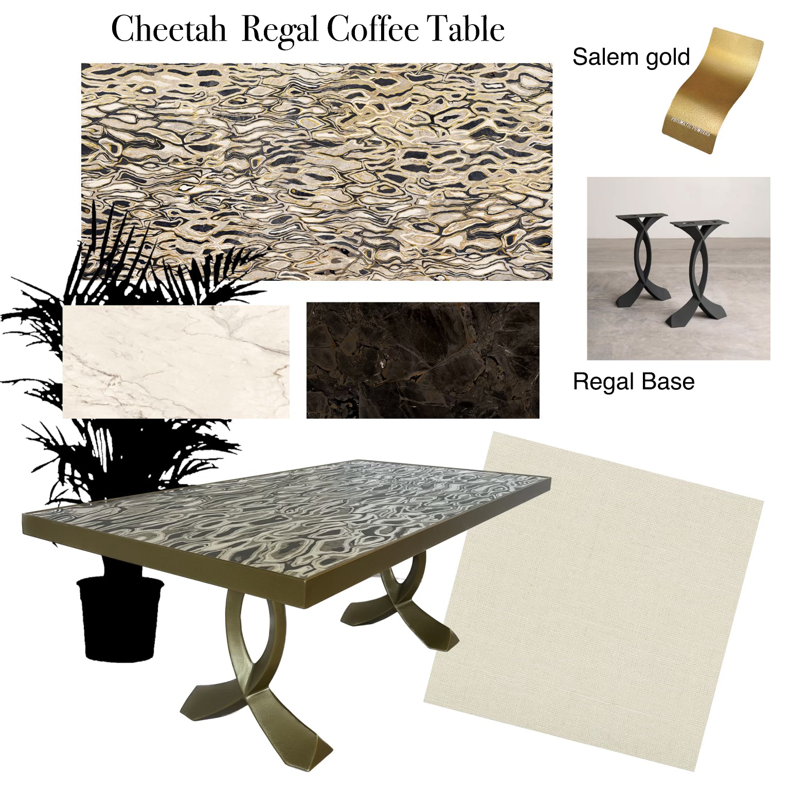 The Cheetah Regal Coffee Table